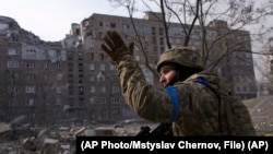 «20 дней в Мариуполе». Кадр из фильма. (AP Photo/Mstyslav Chernov, File)