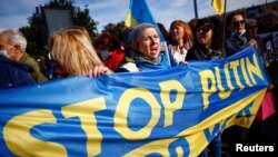 Рим: демонстрация в поддержку Украины