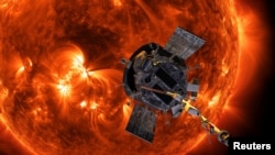 Солнечный зонд Parker Solar Probe. NASA/Johns Hopkins APL/Steve Gribben/Handout via REUTERS.