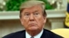 President Donald Trump is pictured during his meeting with Austrian Chancellor Sebastian Kurz in the Oval Office of the White House in Washington, Feb. 20, 2019.