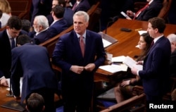 Temsilciler Meclisi'nde Cumhuriyetçiler'in lideri Kevin McCarthy, 3 Ocak 2023.